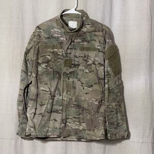 US Army Combat Uniform Fire Retardant OCP Uniform Top Med Distressed Unisex